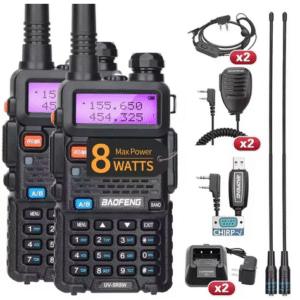 Kit 2 radios BOAFENG longue portée